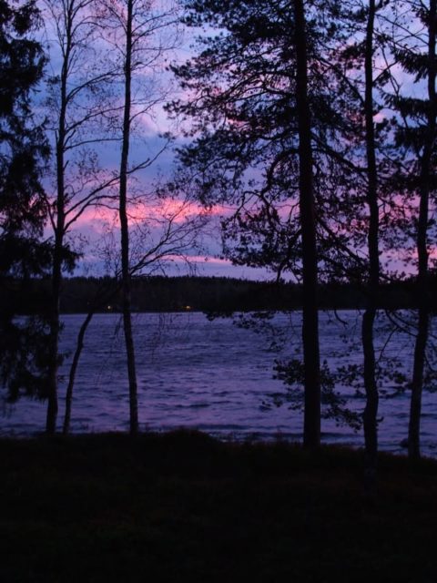 Fredagsmys mökillä